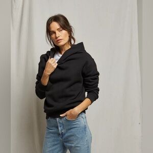 perfectwhitetee Heart True Black Hoodie